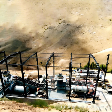 Производственная линия по обогащению медной руды с высоким коэффициентом извлечения